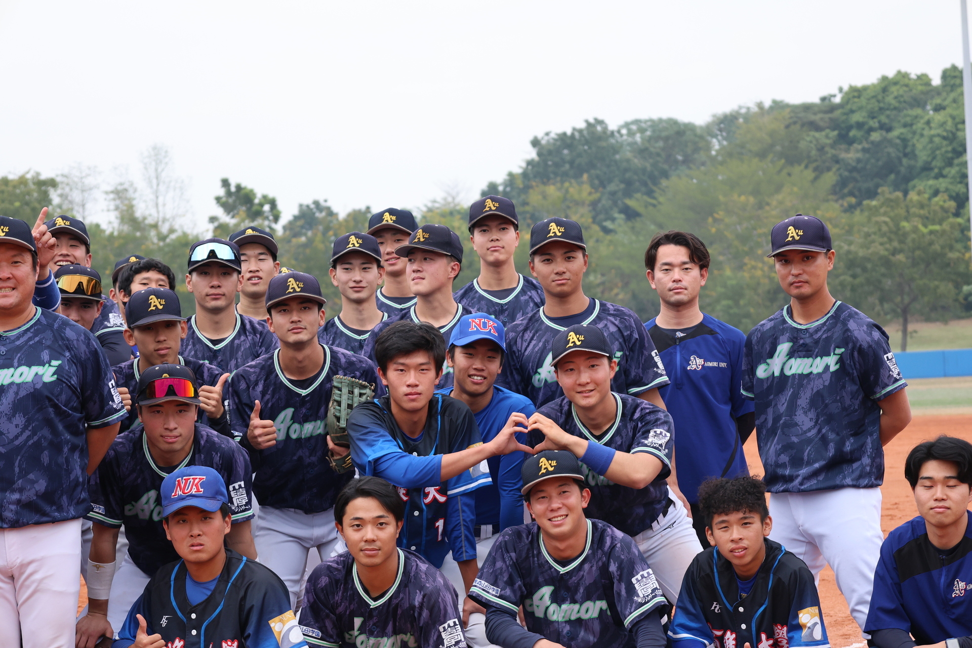 【活動資訊】日本青森大學棒球隊來台交流 與國立高雄大學進行友誼賽深化國際體育交流圖片