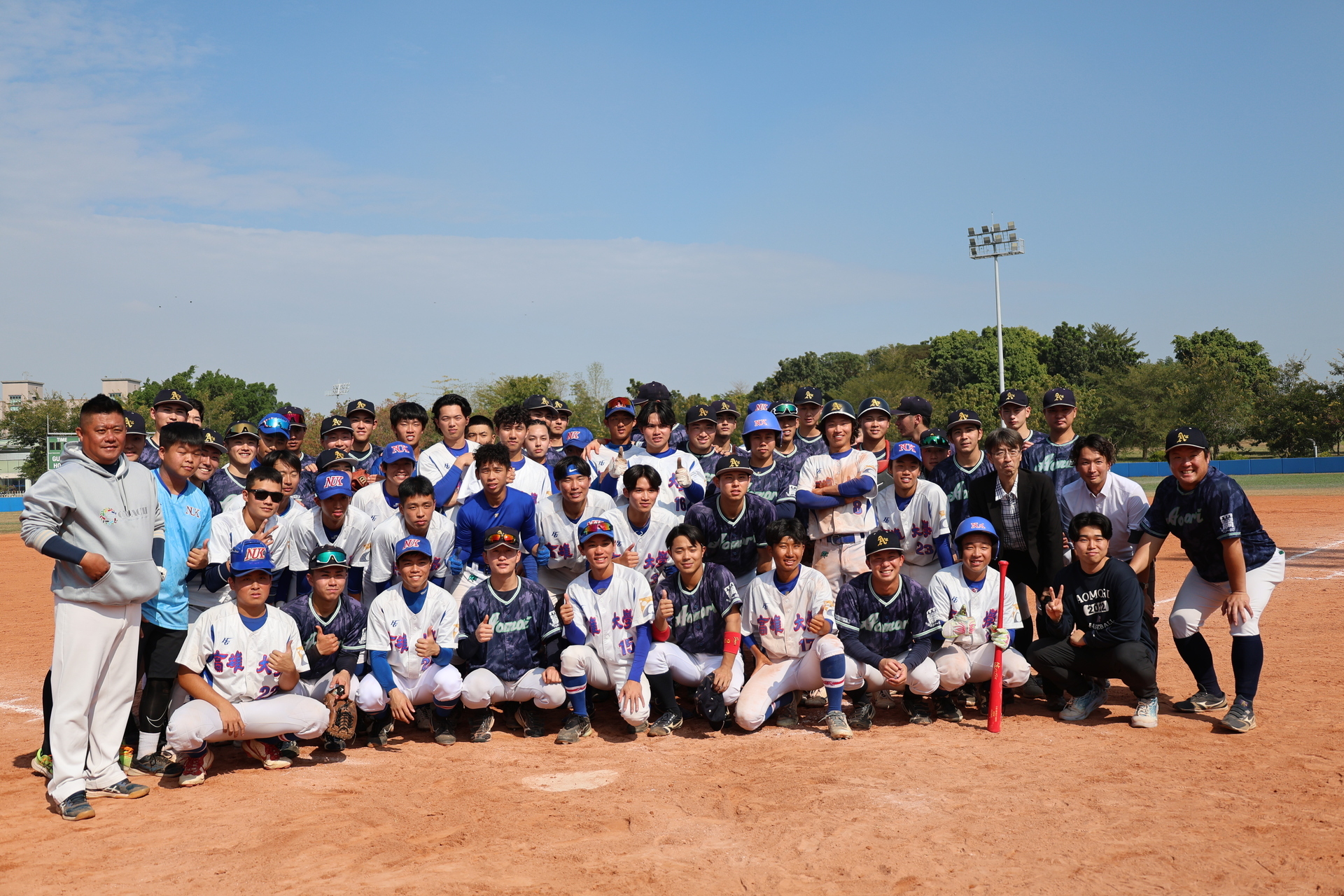 【活動資訊】日本青森大學棒球隊來台交流 與國立高雄大學進行友誼賽深化國際體育交流圖片