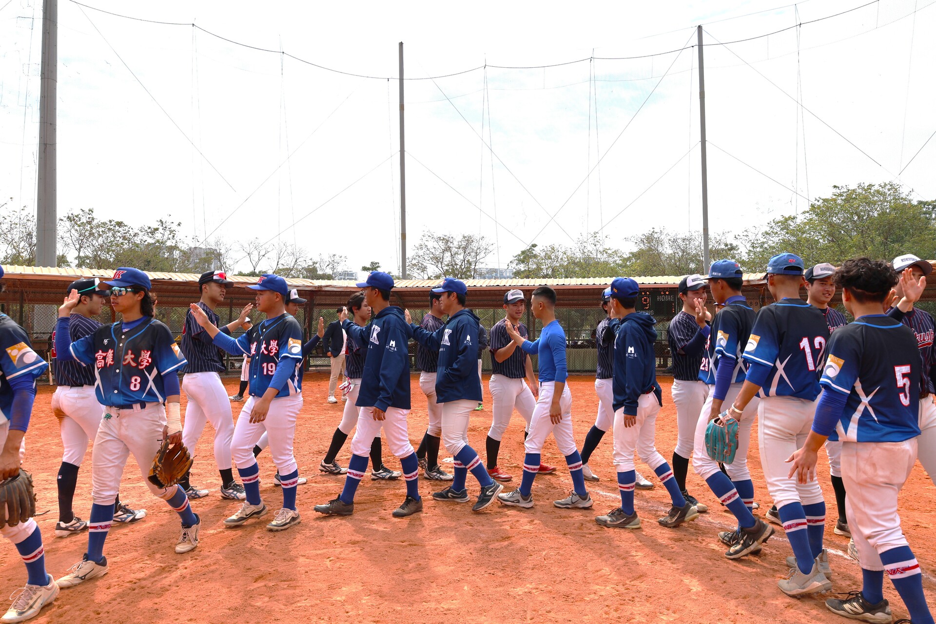 日本國士館大學棒球隊來臺交流 高雄大學以賽會友 深化臺日大學體育合作圖片